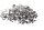 Screw assortment, nuts, clamps Honda NT 650 V Deauville RC47 98-01