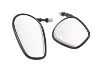 Mirror set left right rearview handlebar Harley-Davidson...