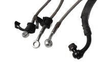 Stahlflex Bremsleitung hinten Bremsschlauch Set Halter...