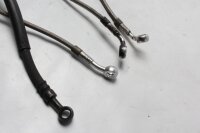 Stålflätad bakbromsledning, bromsslangsats, fäste Honda CB 1300 SC40 98-02