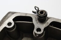 Couvercle de soupapes, culasse droite, ailettes de refroidissement, orifice de remplissage dhuile Moto Guzzi V65 PG 81-87