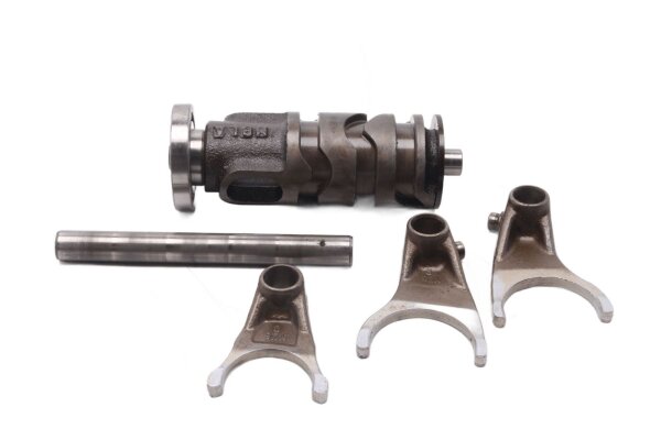 Shift drum, shift forks, complete gearbox Honda NT 650 V Deauville RC47 98-01