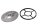 Clutch cover, engine cover, gasket, drive Honda FMX 650 FunMoto RD12 05-07
