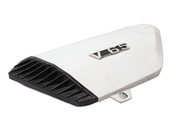 Oikea takasivupeite, verhoilupaneeli, tuuletusaukko Moto Guzzi V65 PG 81-87