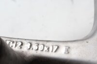 Forfælg 3,50x17 multi-eget hjul forhjul H2 3,50x17 BMW R 1100 S 0422 98-05