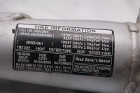 Achterwielbevestiging op de achterbrug Honda NT 650 V Deauville RC47 98-01