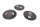 Juego universal de almohadillas antideslizantes para el caballete lateral Harley-Davidson universell