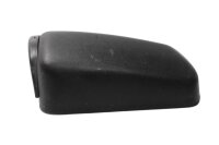 Right-hand square mirror, rearview mirror housing, black...
