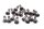 Brake disc screw set, hexagon socket Honda NT 650 V Deauville RC47 98-01
