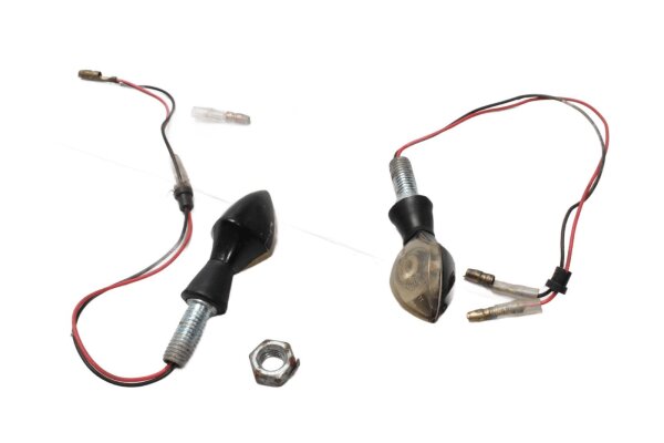 Rear LED indicator pair, short, universal Honda FMX 650 FunMoto RD12 05-07