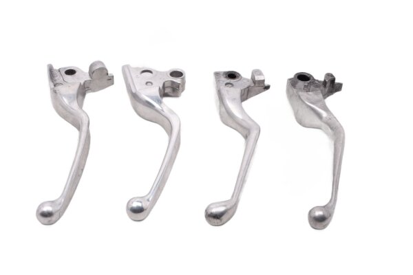 Front brake lever and clutch lever set in chrome Harley-Davidson universell