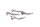 Front brake lever and clutch lever set in chrome Harley-Davidson universell