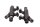Venstre vippearmsaksel, knastaksel, vippearmsføring BMW R 1150 GS R21 0415 99-04