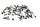 Engine screws, screw set, screws Honda FMX 650 FunMoto RD12 05-07