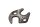 Oljekylarens fästplatta, monteringsplatta, oljeledning Honda FMX 650 FunMoto RD12 05-07