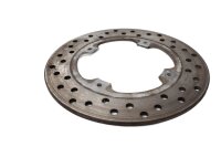 Achterremsschijf, geboord 4,9 mm, remsysteem Honda FMX...