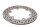 Rear drilled brake disc replacement Honda NT 650 V Deauville RC47 98-01