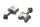 Lenkererhöhung Riser Lenkeraufnahme Erhöhung Set Honda CB 1300 SC40 98-02