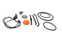 Screws, rubber rings, cable holders, housing cover...