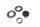 Urtrampningslagersats, trycklager, mutter Honda CB 1300 SC40 98-02