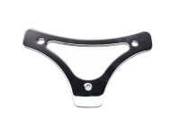 Backrest mounting plate, sissy bar holder, chrome...