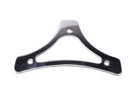 Backrest mounting plate, sissy bar holder, chrome...