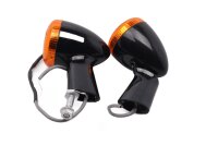Paire de lunettes orange gauche droite Harley-Davidson...