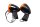 Par de gafas naranjas, izquierda y derecha. Harley-Davidson Fat Boy 1750 FLFB Softail 20-20