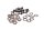 Afstandsstykker til monteringsskruer til bremseskive BMW R 1150 GS R21 0415 99-04