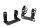 Headlight bracket, lamp holder, mounting bracket Honda FMX 650 FunMoto RD12 05-07