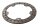 disco de freno trasero perforado, disco de rotor de freno BMW R 1100 GS 259 0409 93-99