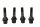 Radschrauben Satz Hinterrad Befestigung Felge hinten BMW R 1100 S 0422 98-05