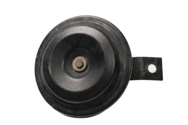 Signalhorn 12V rund svart monteringsarm Moto Guzzi V65 PG 81-87