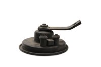 Signal horn 12V round black mounting arm Moto Guzzi V65...