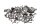 Schraubensatz Verkleidung Rahmen Honda NT 650 V Deauville RC47 98-01