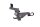 Bremsleitungshalter Schelle Halterung Honda NT 650 V Deauville RC47 98-01