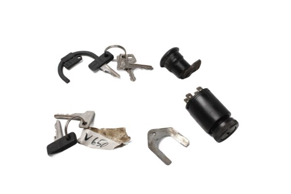 Ignition lock, fuel tank lock, lock, key, lock set Moto Guzzi V65 PG 81-87
