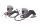 Achterknipperlichten (paar), getinte lenzen Ducati Monster 620 ie ZDMM400 137 M4 02-06