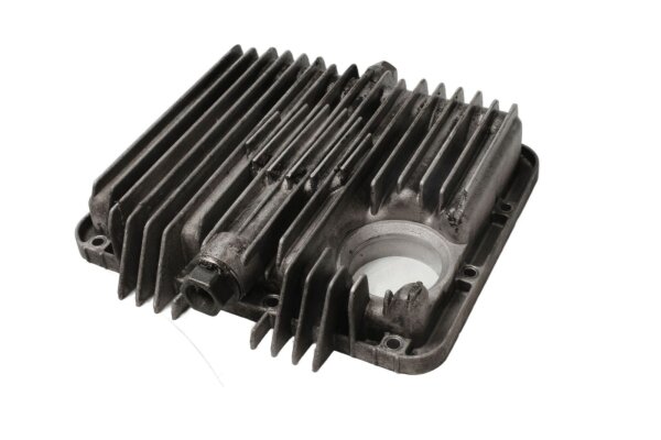 Oil pan, cooling fins, drain plug, filter element Moto Guzzi V65 PG 81-87