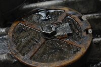 tappo di scarico del sistema di raffreddamento alettato della coppa dellolio Moto Guzzi V65 PG 81-87