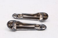Chrom Zierblenden Rahmenaufnahme Abdeckkappen Set Harley-Davidson universell