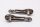 Chrom Zierblenden Rahmenaufnahme Abdeckkappen Set Harley-Davidson universell