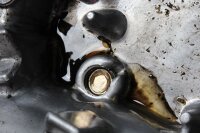 Oil pan, engine bottom, drain plug cap, housing Honda CB 1300 SC40 98-02