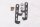 Scheinwerfer Halter Universal Satz Ducati Monster 620 ie ZDMM400 137 M4 02-06