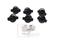 Lock cylinder set for suitcase system, lock set 6 539...