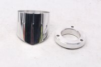 Exhaust trim, muffler cap, insert, universal, polished Harley-Davidson universell