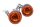 Blinker Set orange Chromhalter links rechts universal Harley-Davidson universell