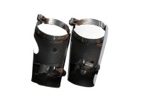 Auspuff Hitzeschild Chromblende Hitzeschutz Suzuki VL 800 C800 Intruder 08-08