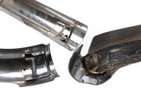 Avgasvärmesköld, stänkskydd, värmesköld Kawasaki Z 750 ZR750L 07-11