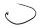 Battery ground cable, main ground cable, ground wire Honda CB 1300 SC40 98-02